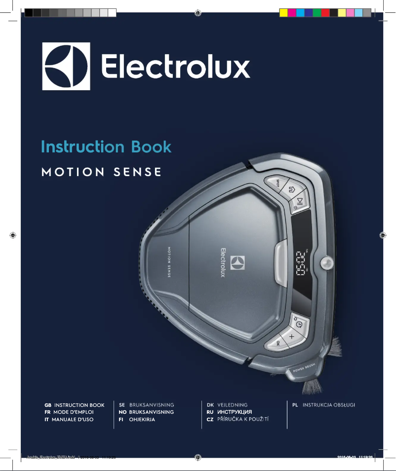Image de la première page du manuel de l'appareil MotionSense ERV5210TG