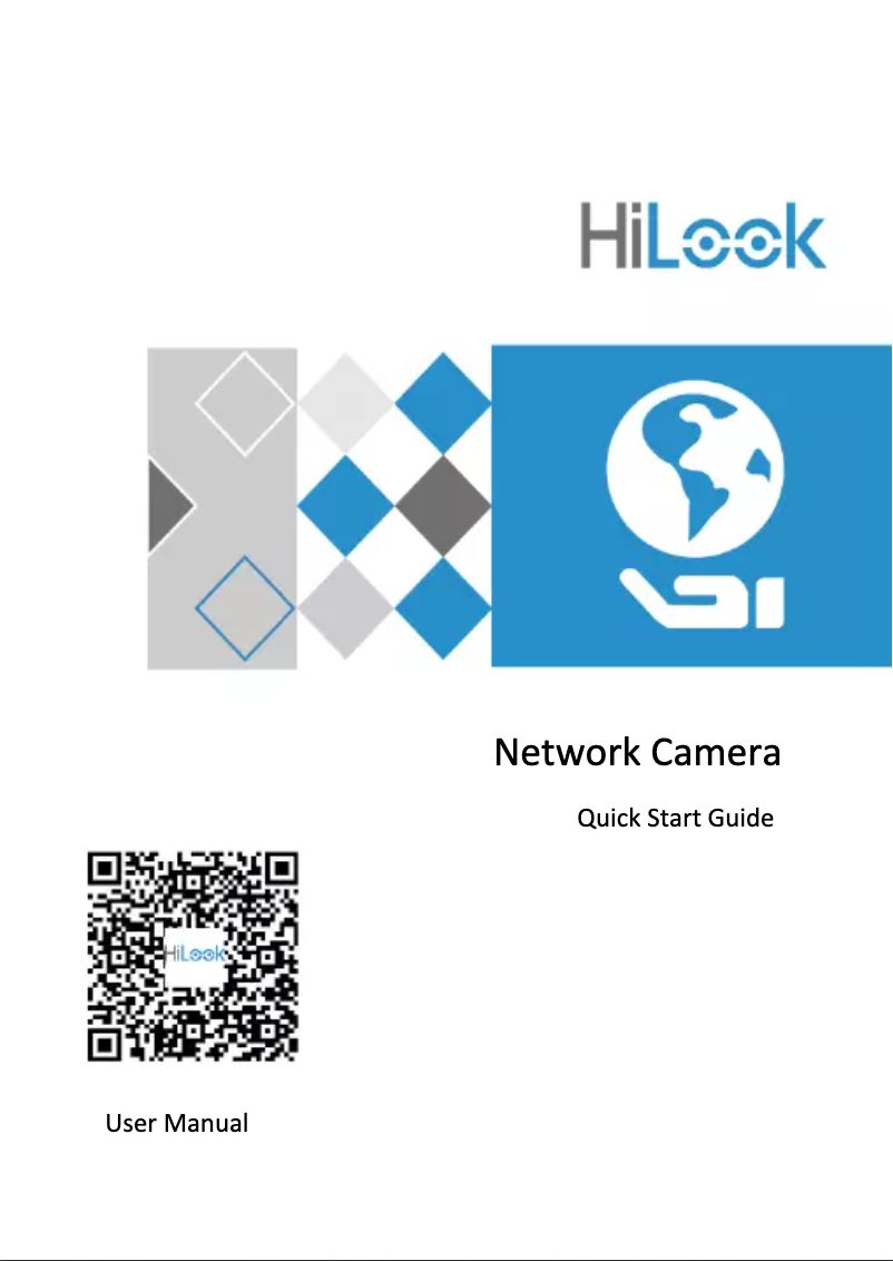 Page 1 de la notice Guide de démarrage rapide Hikvision IPC-B440H