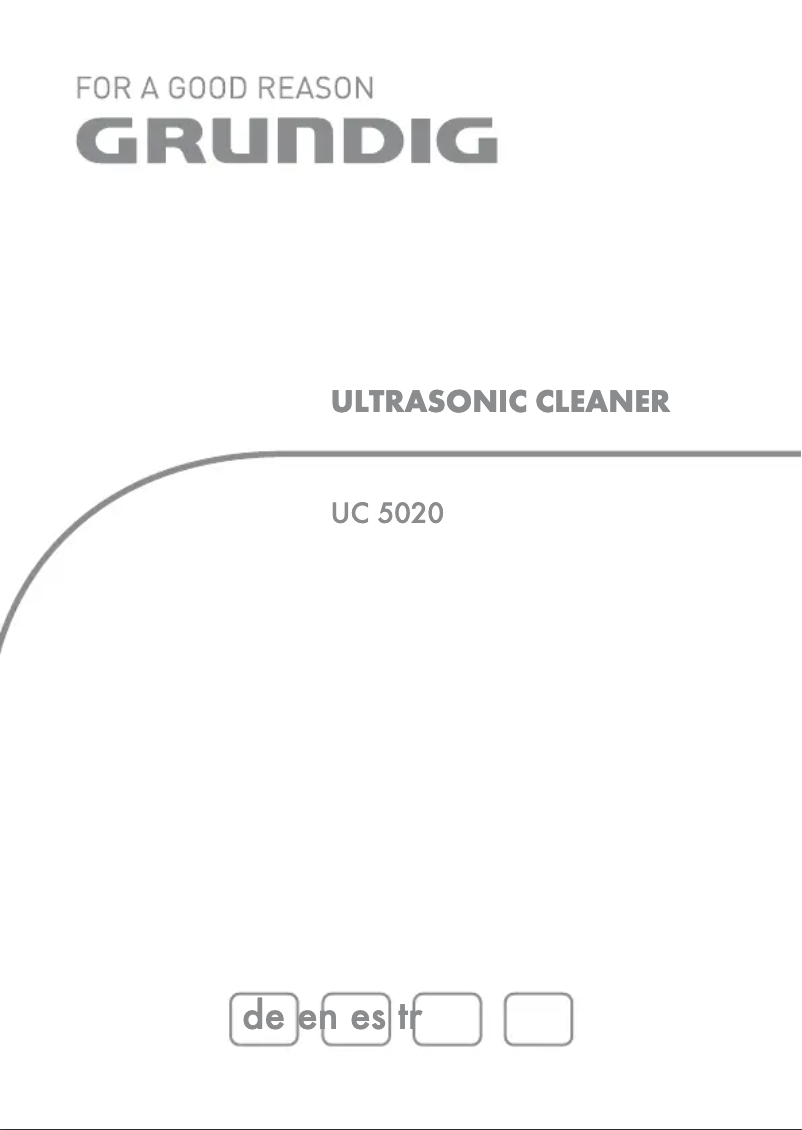 Image de la première page du manuel de l'appareil UC 5020