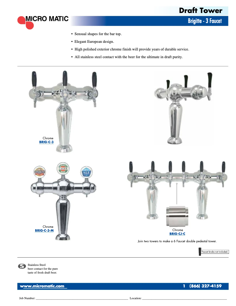 Image de la première page du manuel de l'appareil BRIG-C-3-M