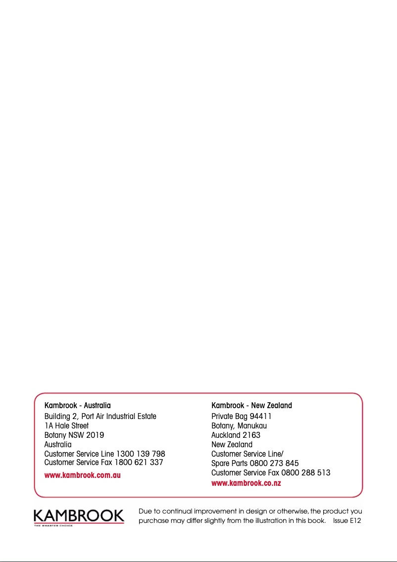 Page n°1 - Manuel utilisateur Kambrook KPR600 Pressure Express