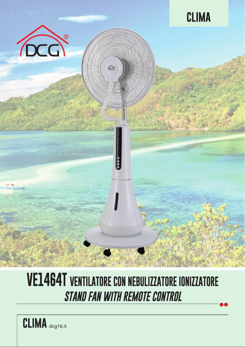 Page 1 de la notice Manuel utilisateur DCG VE1464T