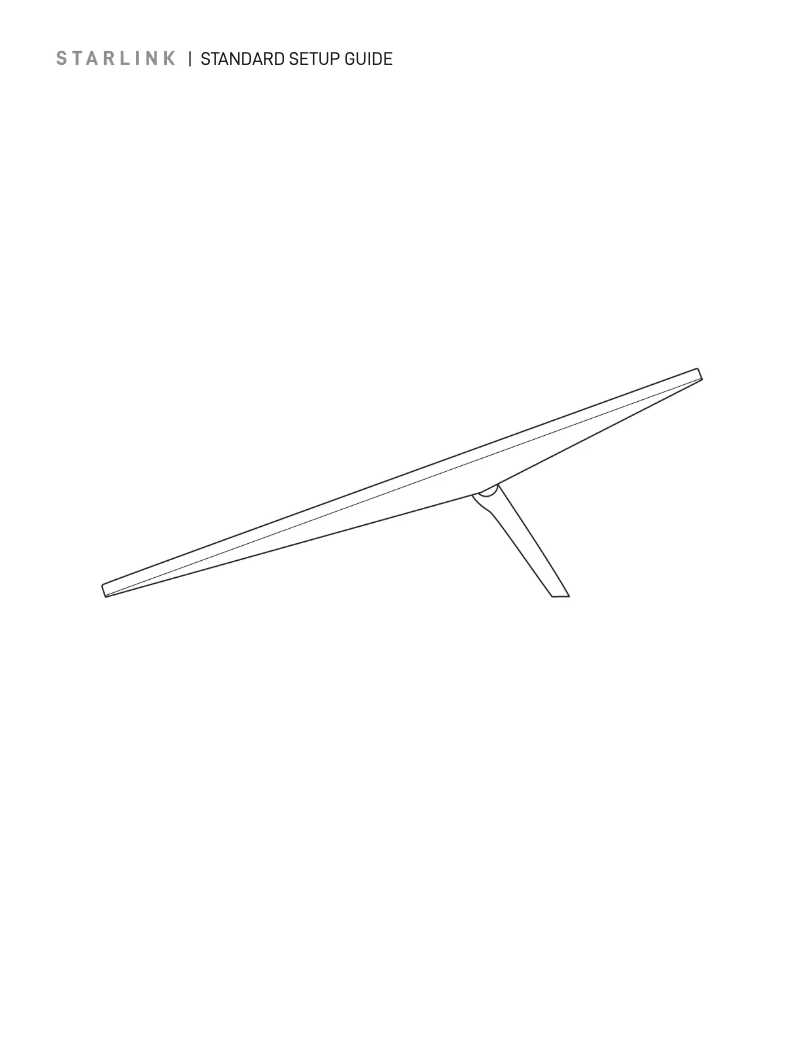 Image de la première page du manuel de l'appareil Standard Kit