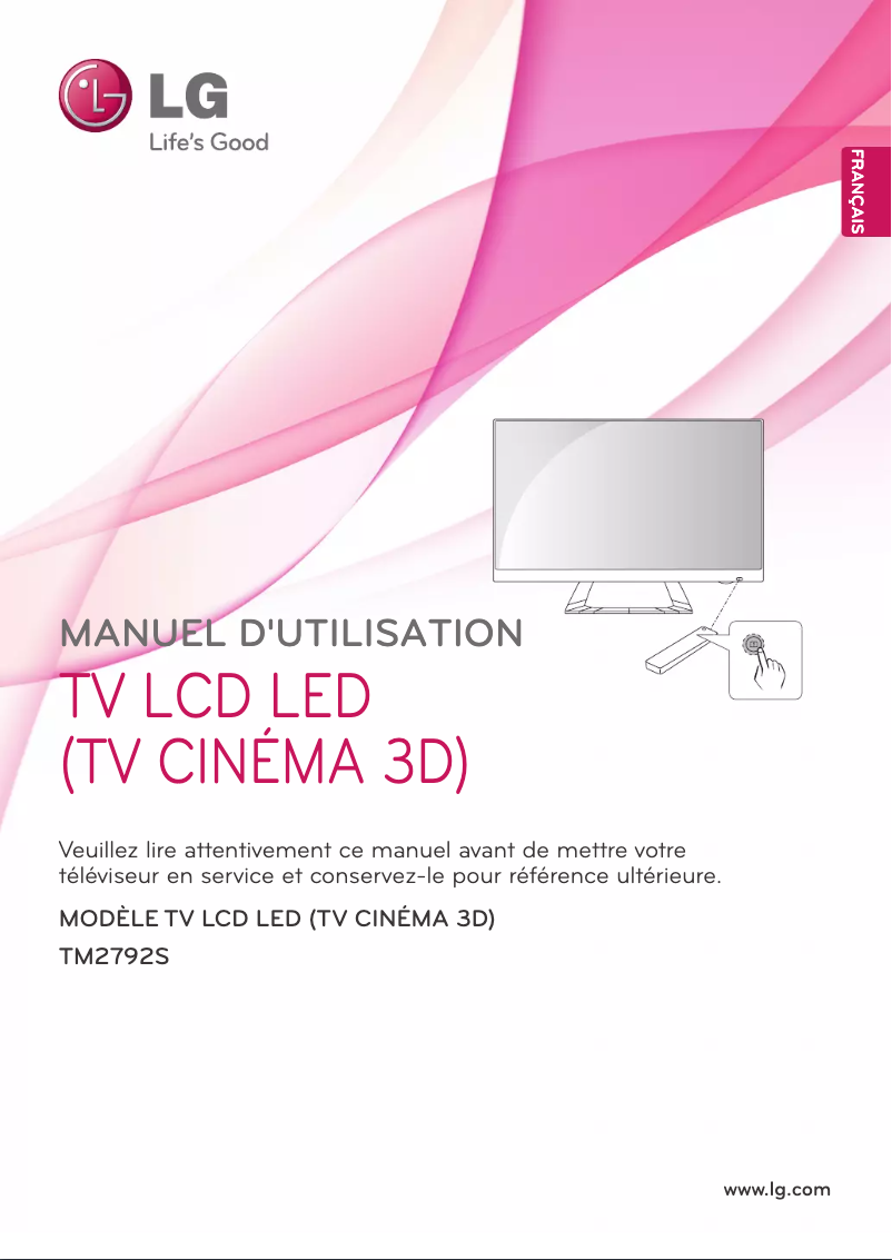 Página 1 del manual Manual de usuario LG TM2792S-SZ