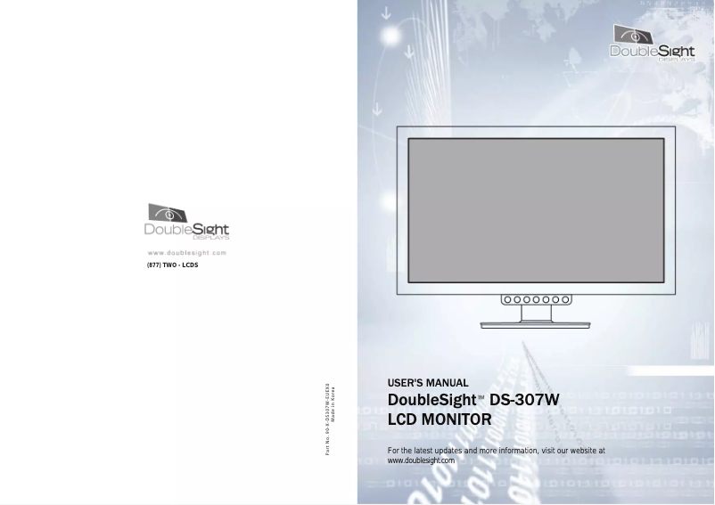 Page 1 de la notice Manuel utilisateur DoubleSight DS-307W