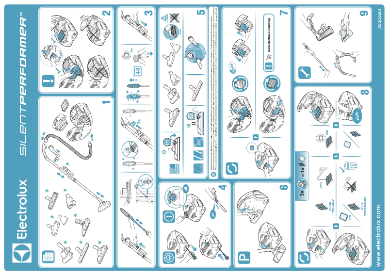 Página 1 del manual Manual de usuario Electrolux ZSPANIMAL
