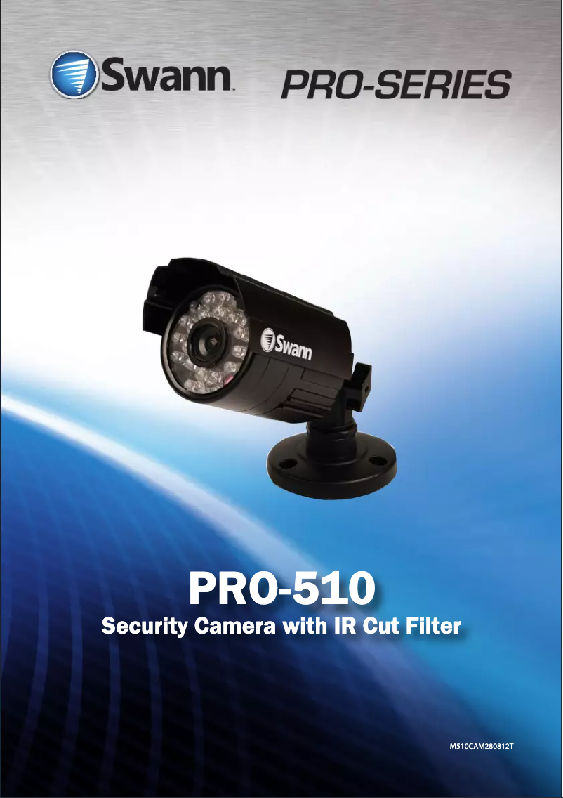 Image de la première page du manuel de l'appareil PRO-510