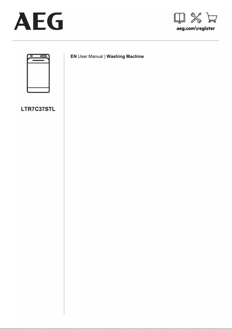 Página 1 del manual Manual de instrucciones AEG LTR7C37STL