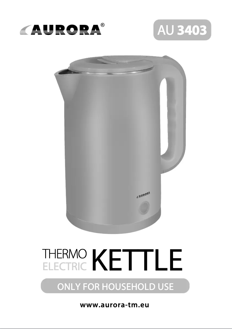 Page 1 de la notice Manuel utilisateur Aurora AU3403