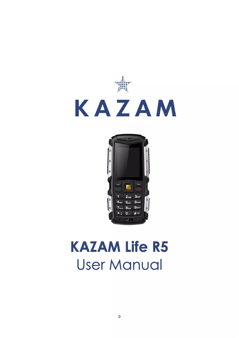 Page n°1 - Manuel utilisateur Kazam LIFE R5