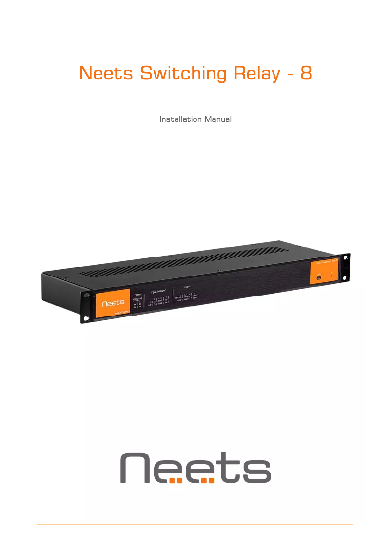 Página 1 del manual Manual de usuario Neets 306-0014