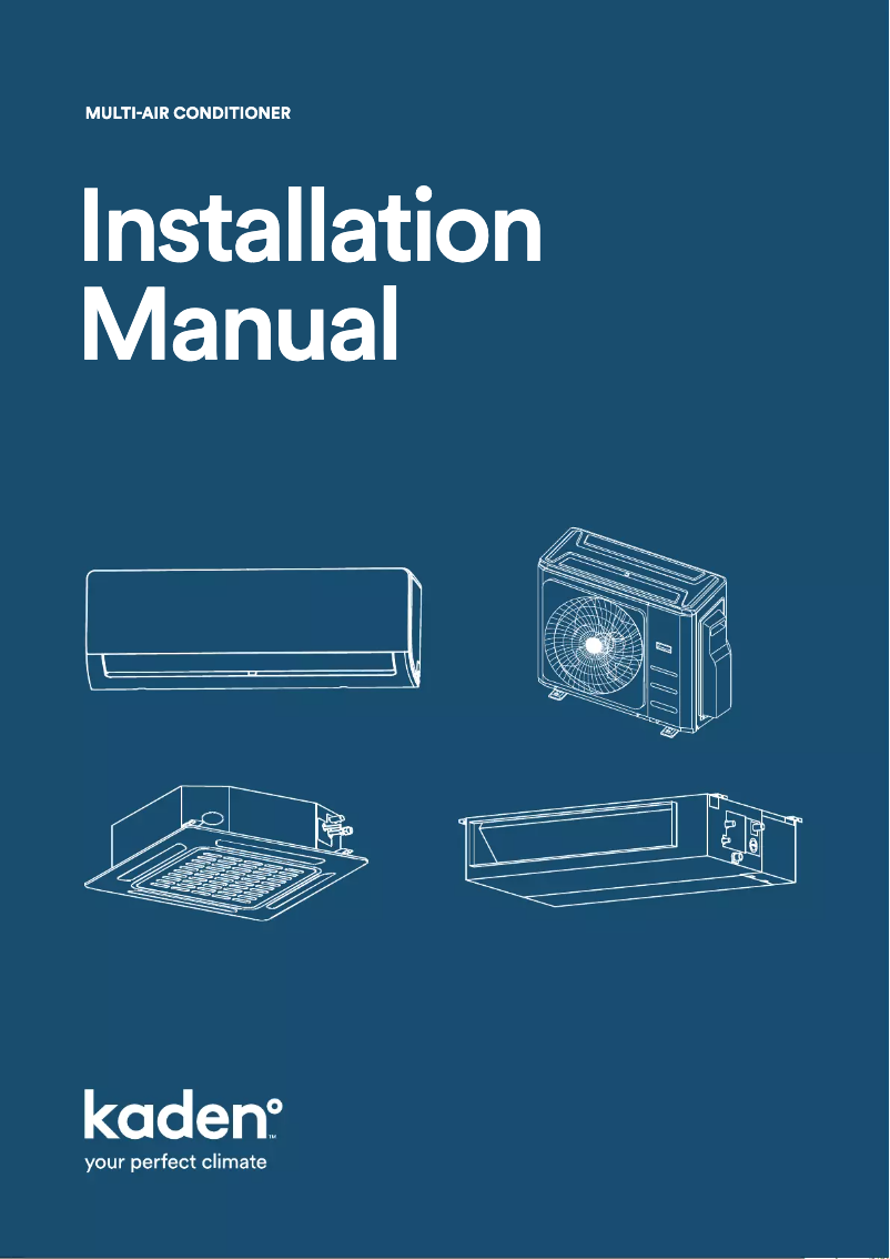 Page 1 de la notice Manuel utilisateur Kaden KM46