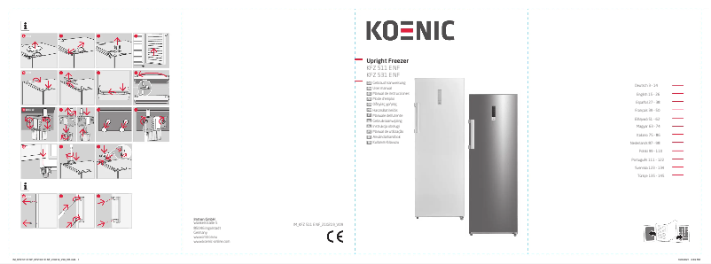 Page n°1 - Manuel utilisateur Koenic KFZ 531 E NF