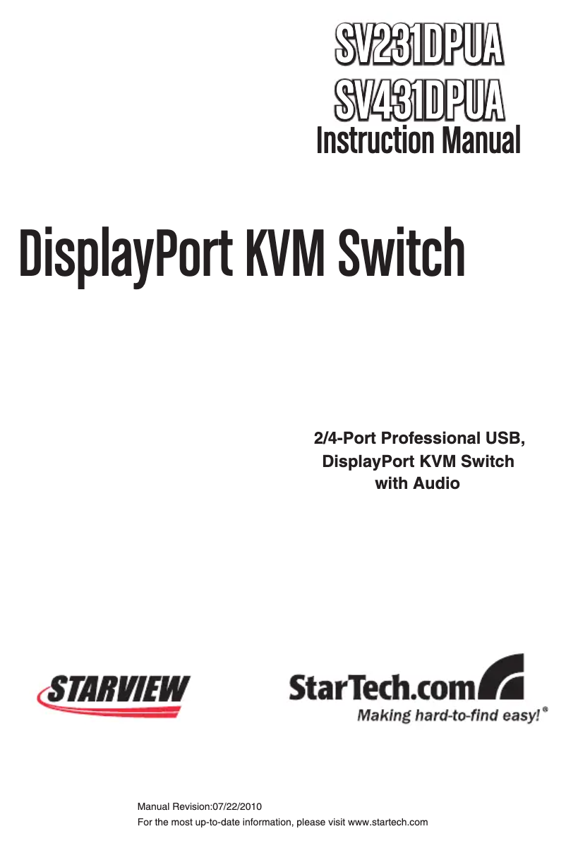 Image de la première page du manuel de l'appareil SYNX-2653250