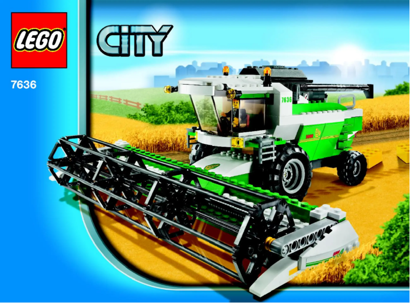 Page n°1 - Manuel utilisateur Lego Combine Harvester