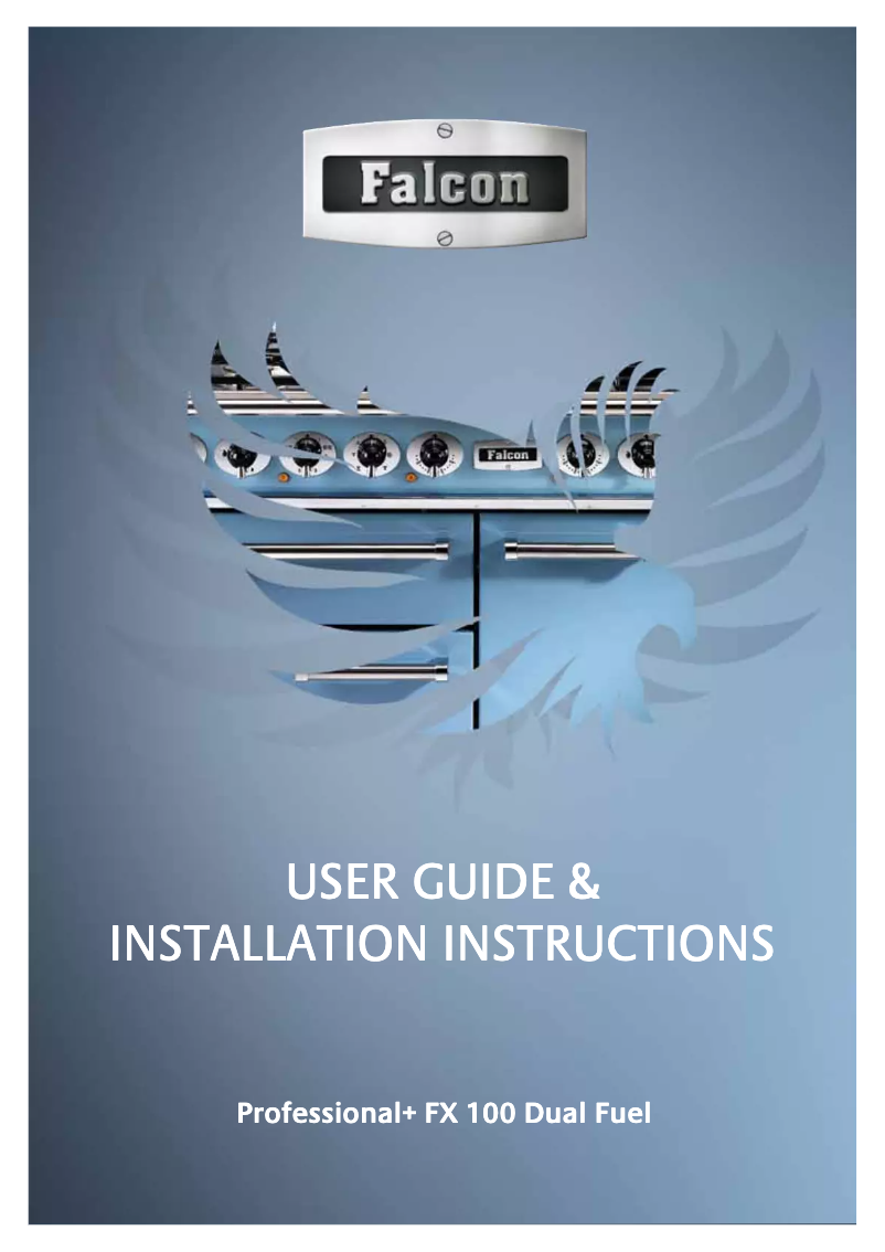 Page 1 de la notice Manuel utilisateur Falcon Professional+ FX 100 Dual Fuel