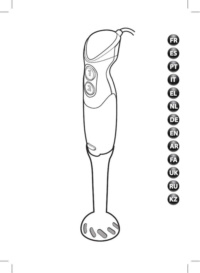 Page n°1 - Manuel utilisateur Tefal Prep'Line HB724010