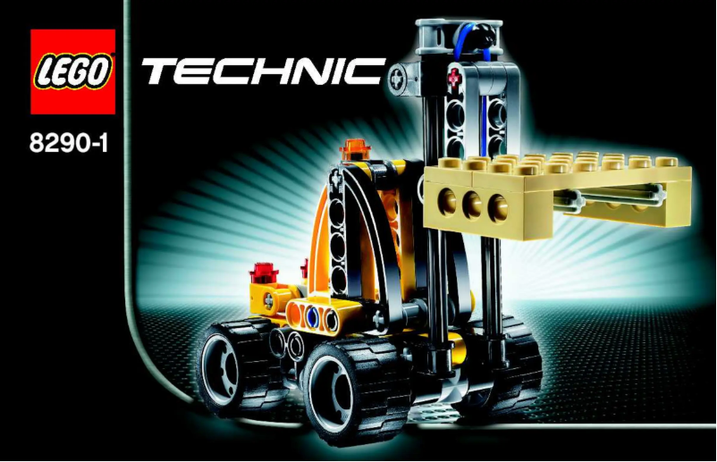 Page 1 de la notice Manuel utilisateur Lego Mini Forklift