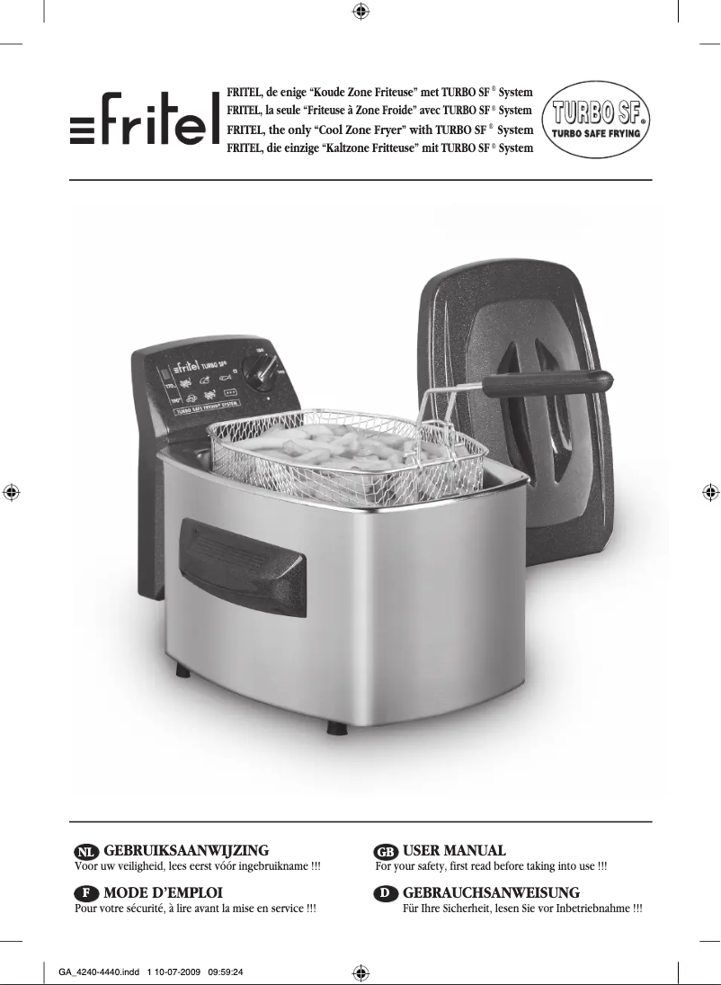 Image de la première page du manuel de l'appareil TSF 4240