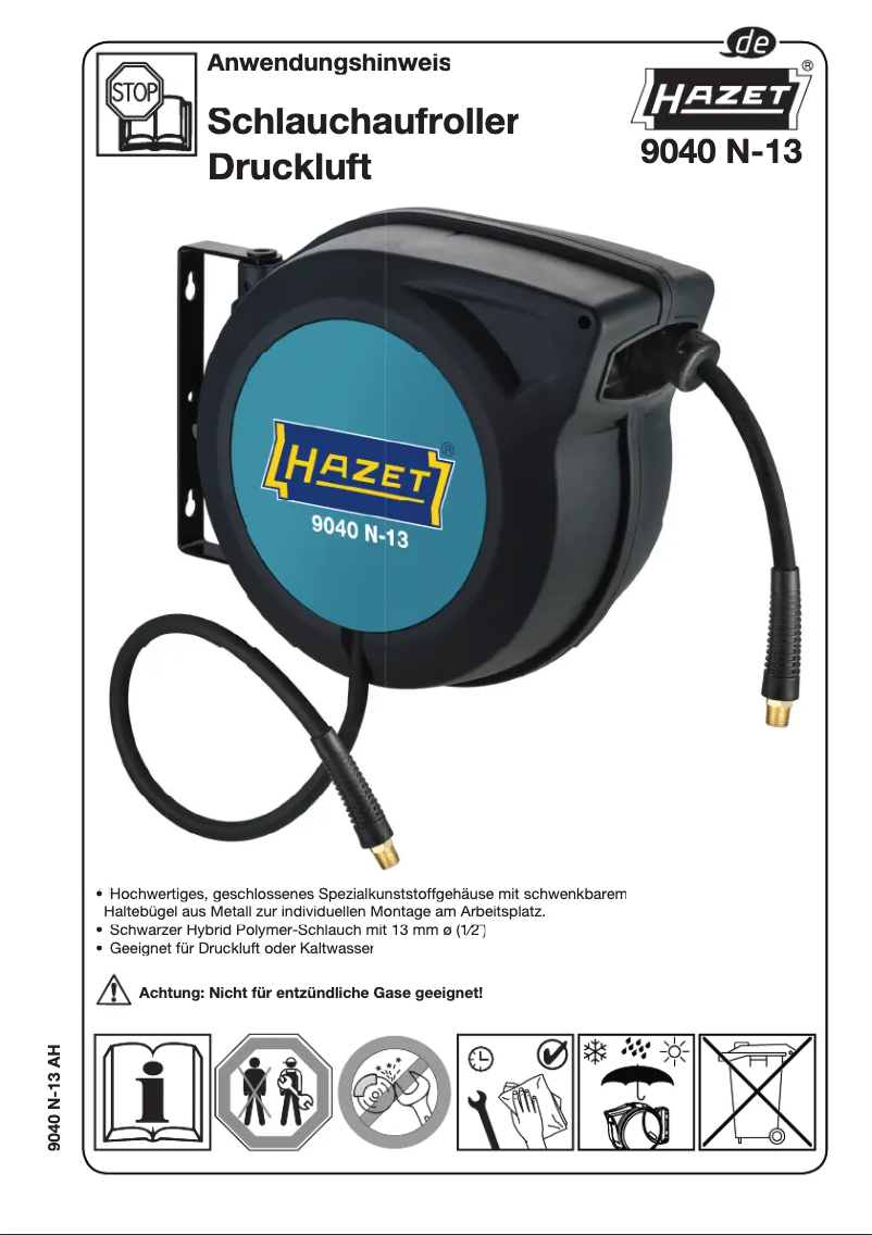 Page 1 de la notice Manuel utilisateur Hazet 9040N-13