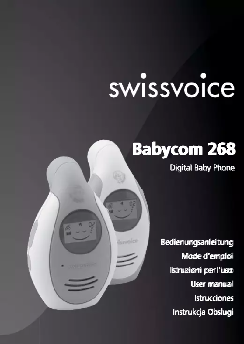 Imagen de la primera página del manual del dispositivo Babycom 268