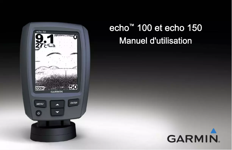 Página 1 del manual Manual de usuario Garmin Echo 150