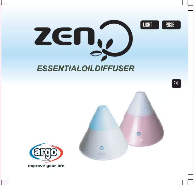 Page n°1 - Manuel utilisateur ARGO Zeno Light