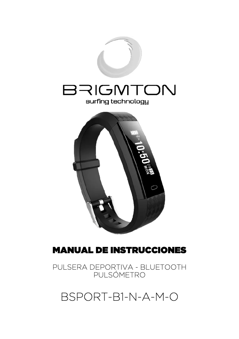 Page n°1 - Manuel utilisateur Brigmton BSPORT-B1-A
