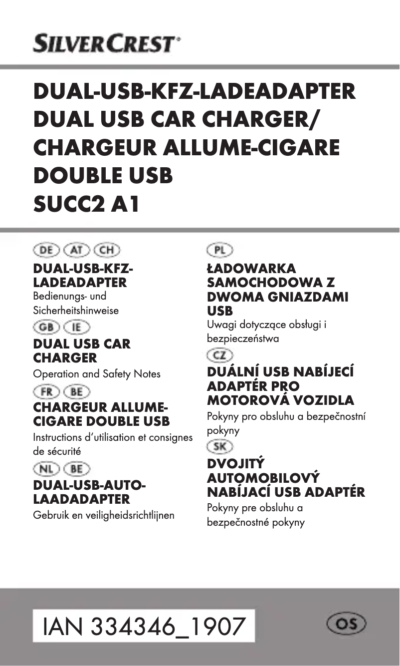Image de la première page du manuel de l'appareil SCA 2 A2