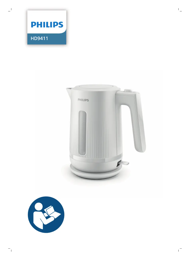 Page 1 de la notice Manuel utilisateur Philips HD9411