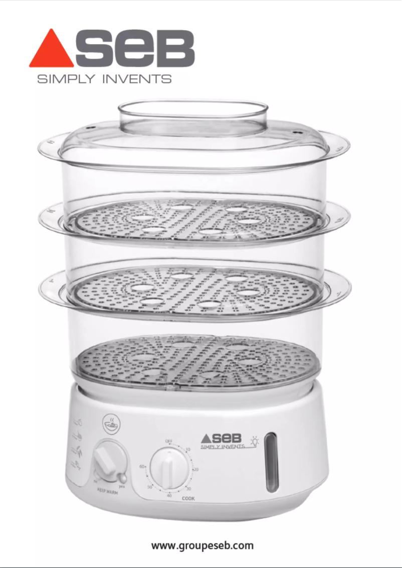 Page 1 de la notice Manuel utilisateur SEB Simply Invents