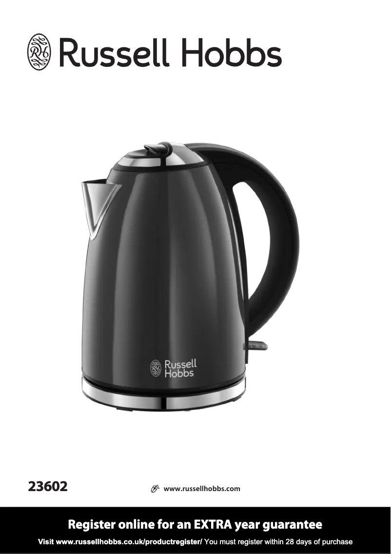 Image de la première page du manuel de l'appareil Henley 23602