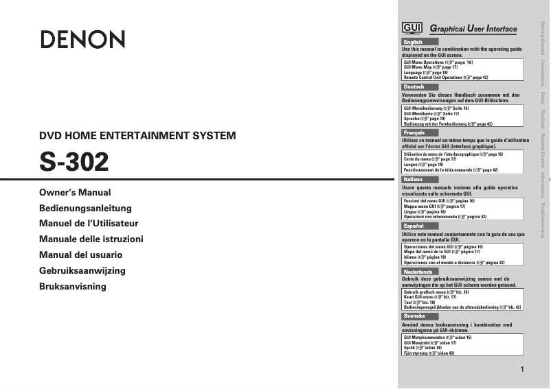 Page 1 de la notice Manuel utilisateur Lasmex S-03