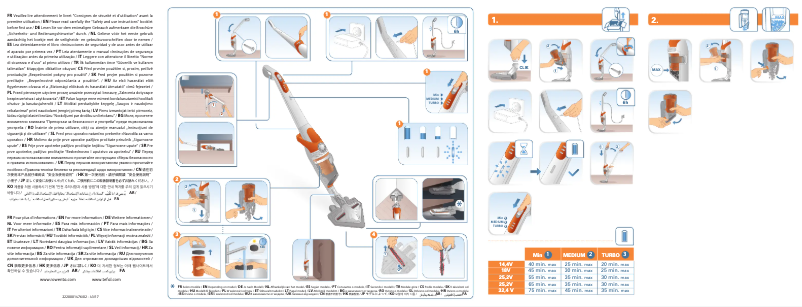Página 1 del manual Manual de usuario Rowenta Air Force Extreme Silence RH8923WO