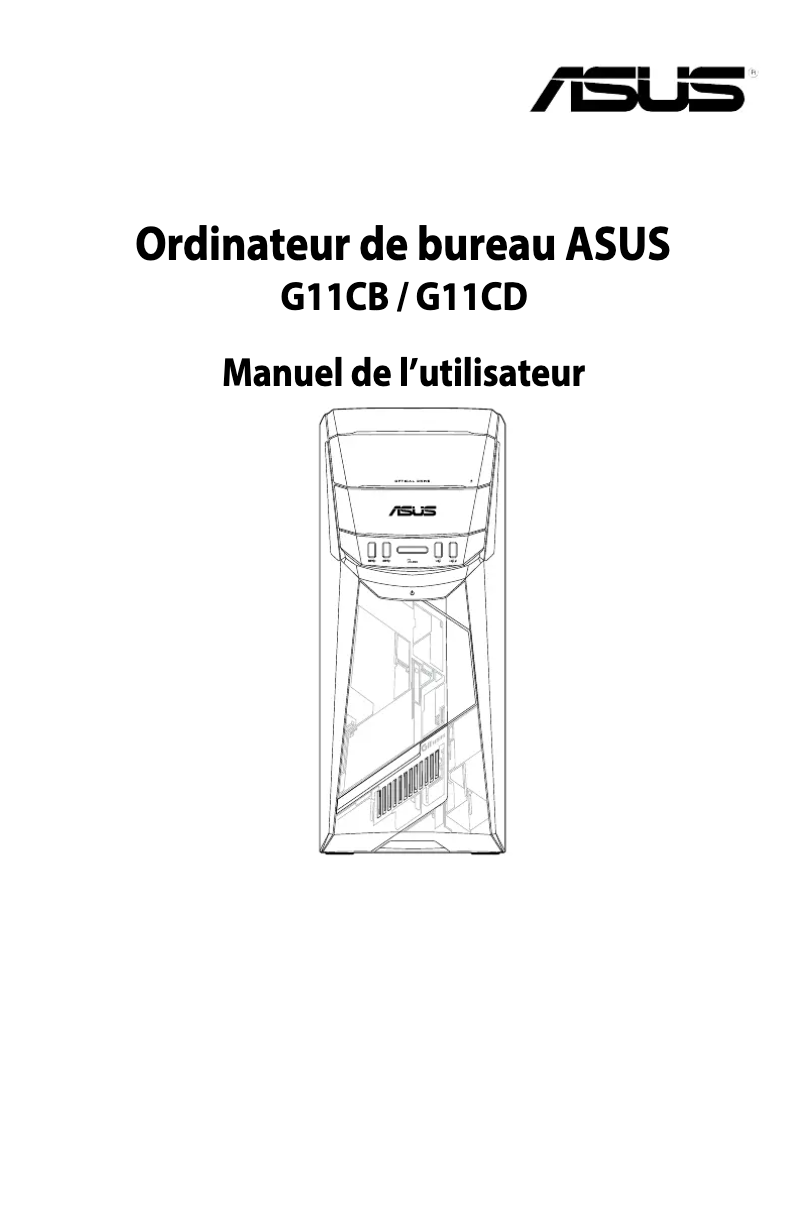 Page n°1 - Manuel utilisateur Asus G11CD