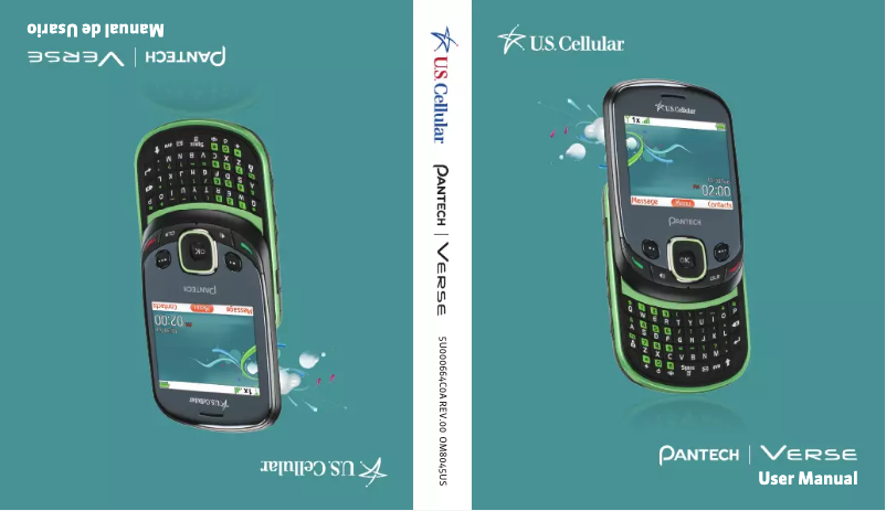 Page n°1 - Manuel utilisateur Pantech Verse