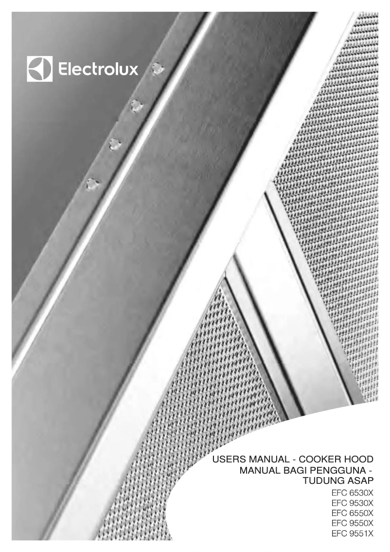 Page n°1 - Manuel utilisateur Electrolux EFC6550X