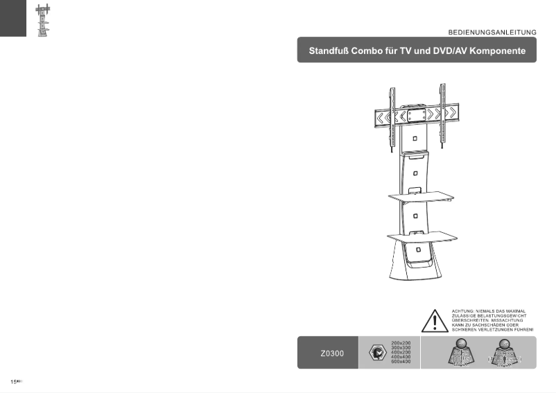 Page 1 of the manual User Manual Ricoo Z0300