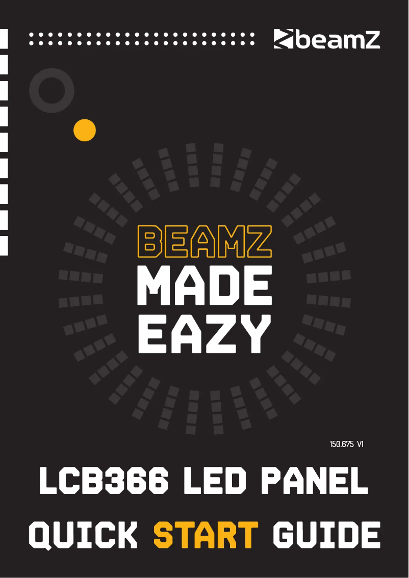 Image de la première page du manuel de l'appareil LCB366