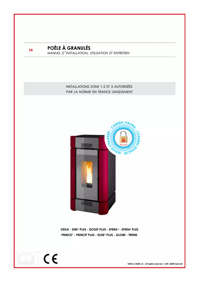 Page n°1 - Manuel utilisateur Cadel Prince 3 Plus