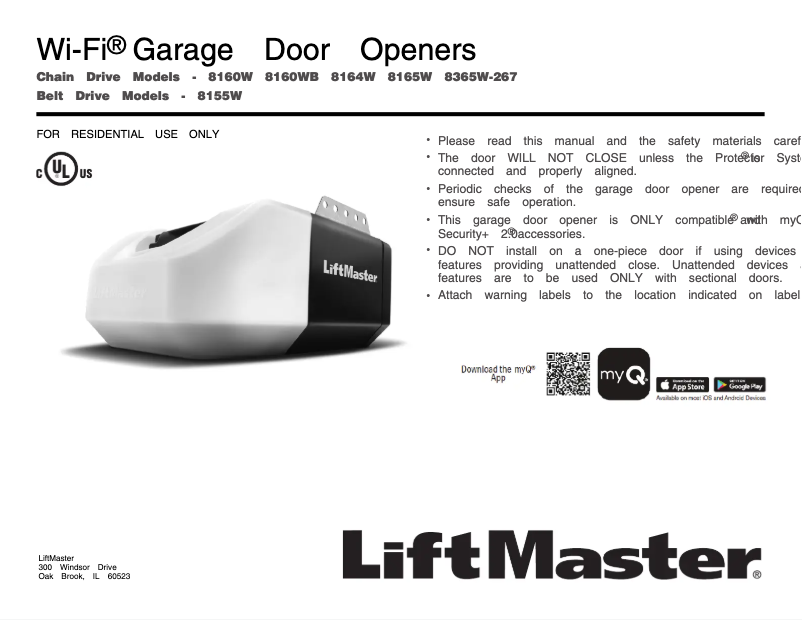Image de la première page du manuel de l'appareil 8160W