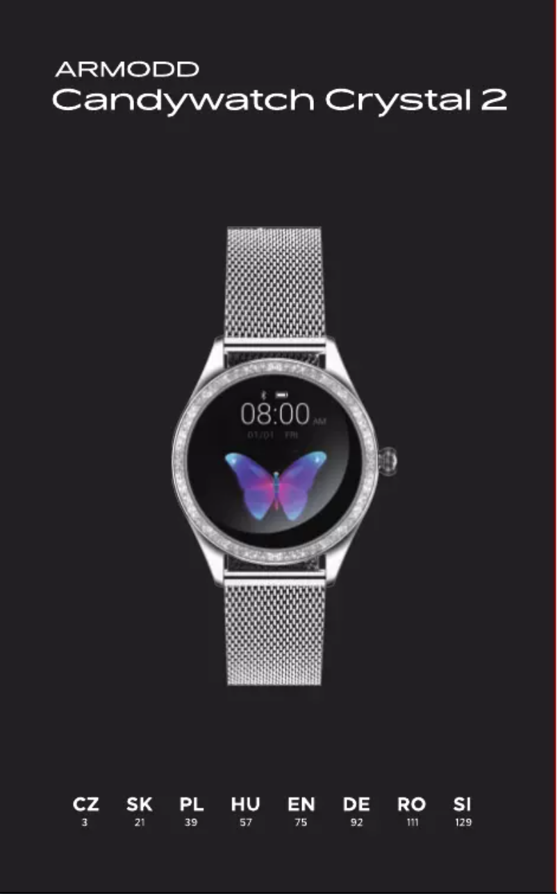 Page n°1 - Manuel utilisateur Armodd Candywatch Crystal 2