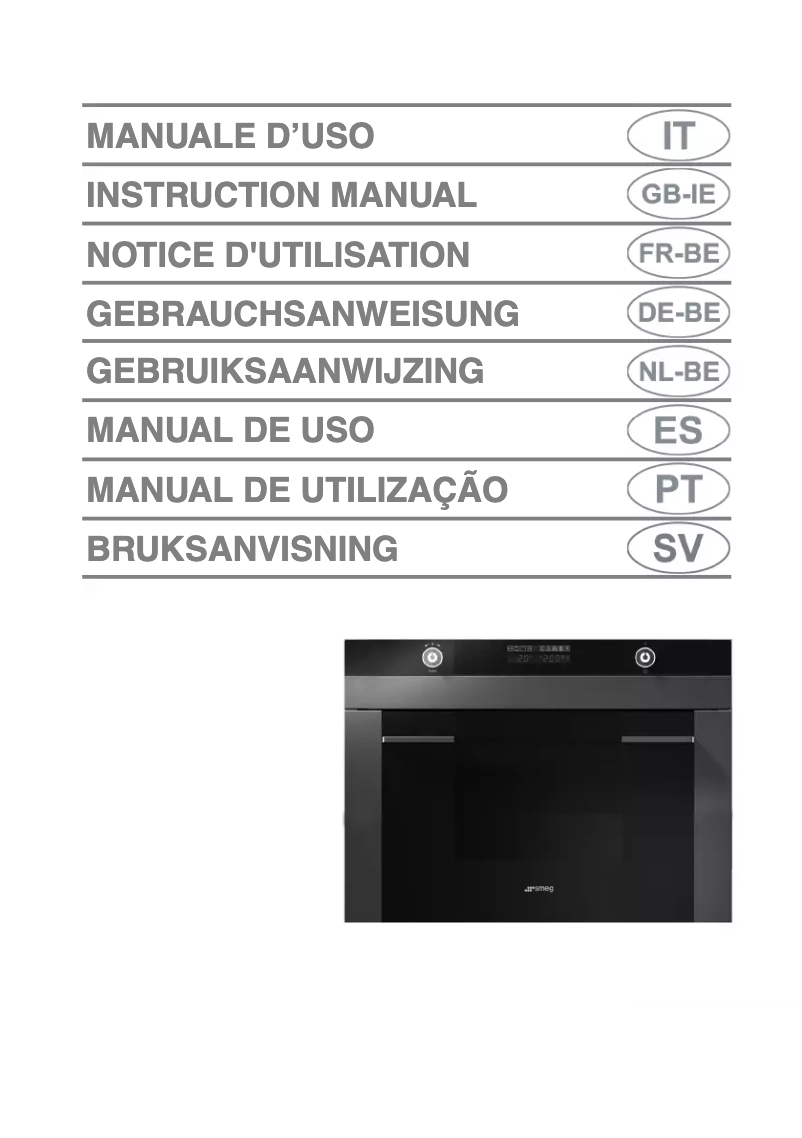 Page n°1 - Manuel utilisateur Smeg SC 45 MF