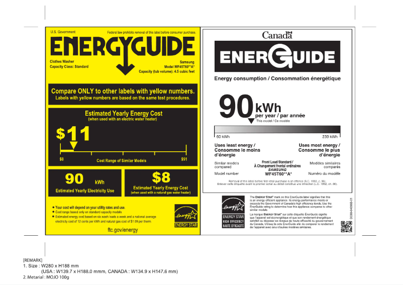 Image de la première page du manuel de l'appareil WF45T6000AP