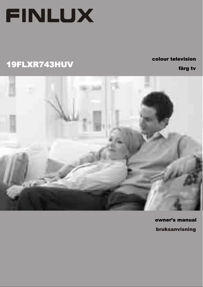 Page n°1 - Manuel utilisateur Finlux 19FLXR743HUV