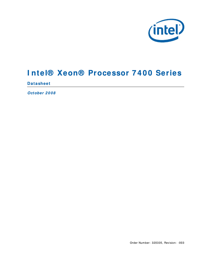 Page 1 de la notice Manuel utilisateur Lenovo Intel Xeon Processor L7445