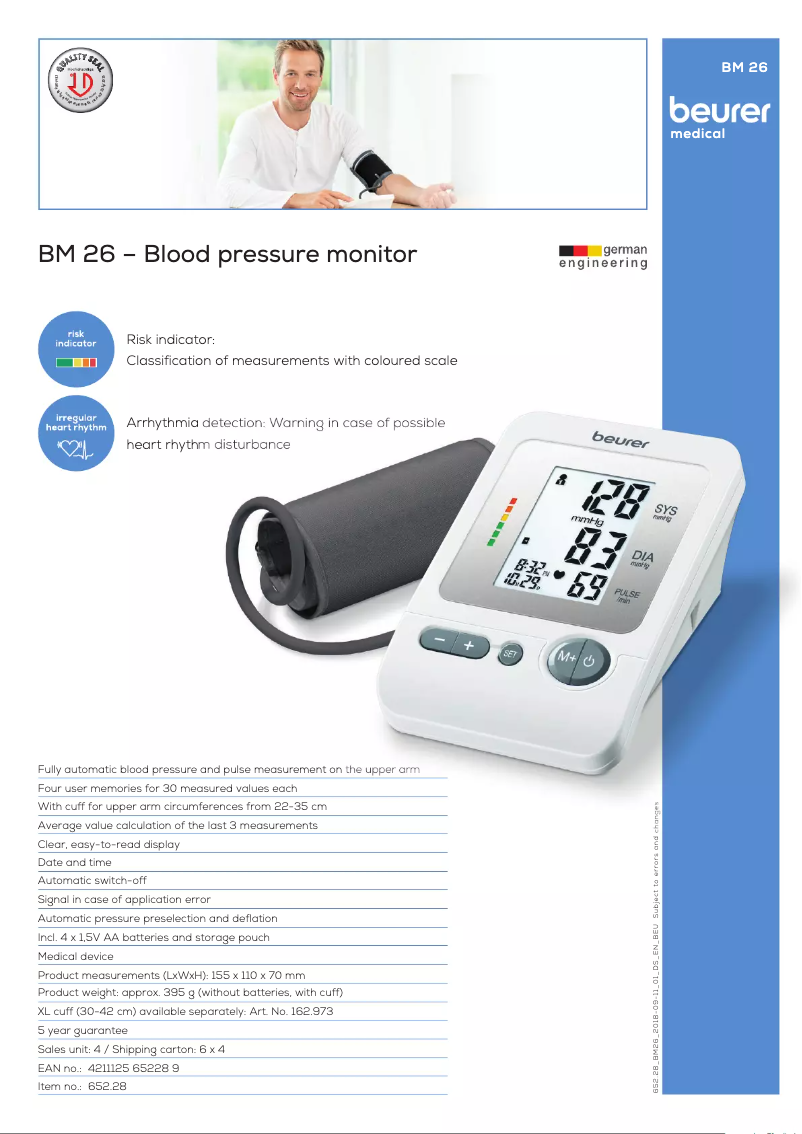 Image de la première page du manuel de l'appareil BM 26