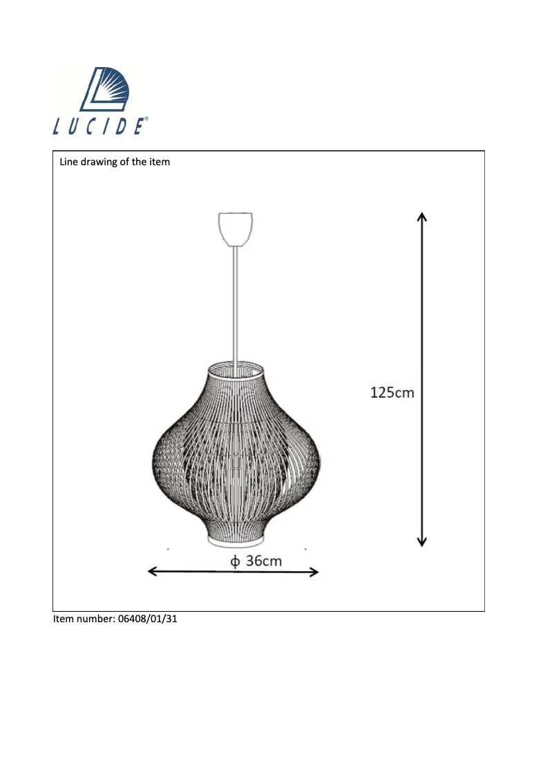 Page n°1 - Manuel utilisateur Lucide Poli 06408/01/31