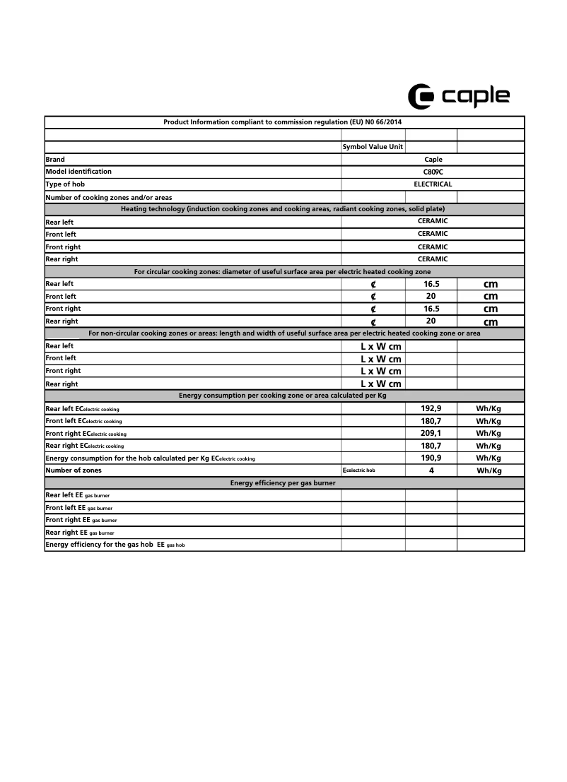 Image de la première page du manuel de l'appareil C809C
