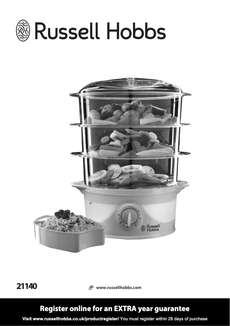 Page n°1 - Manuel utilisateur Russell Hobbs 21140